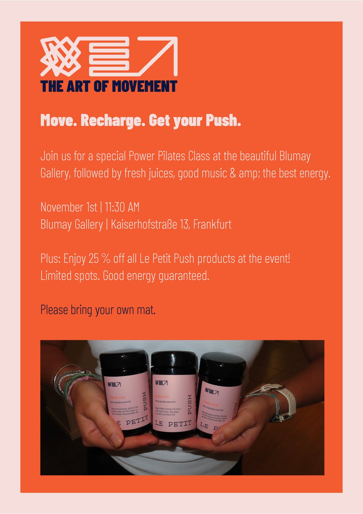 THE ART OF MOVEMENT IS BACK! 🧡